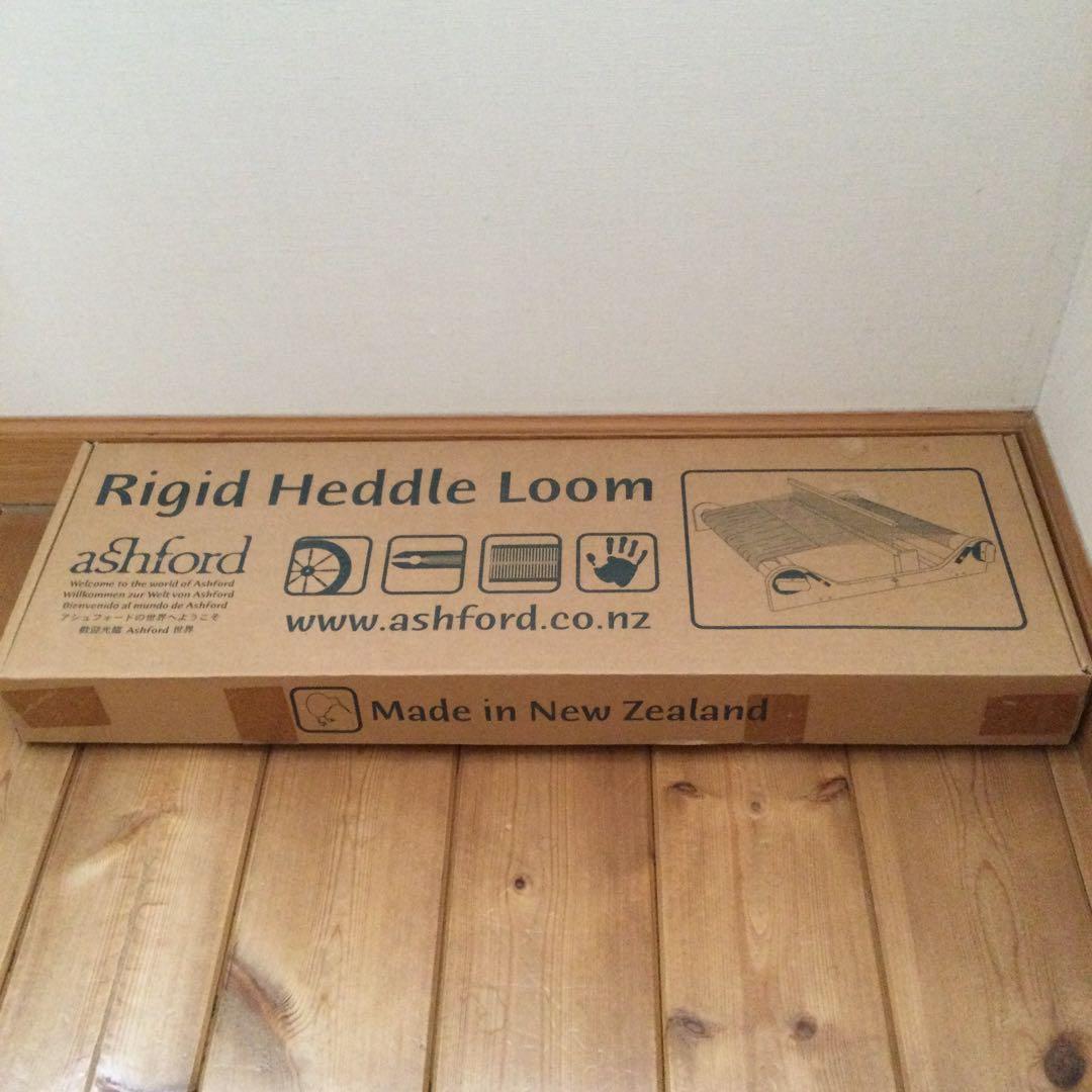 新品・未使用 Ashford アシュフォード リジッドヘドル 手織り機 取説付き