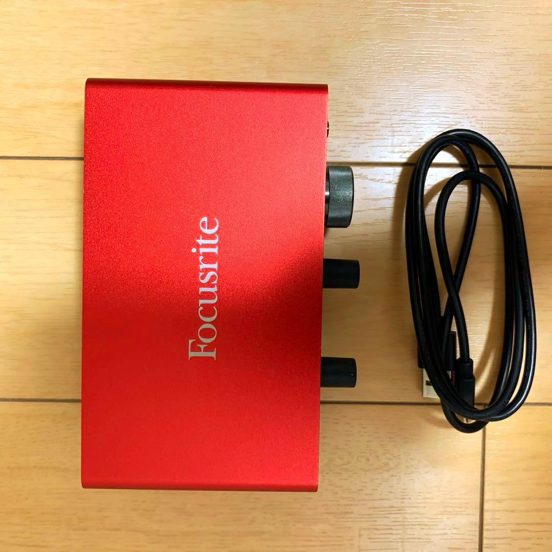 Focusrite Scarlett Solo オーディオインターフェース