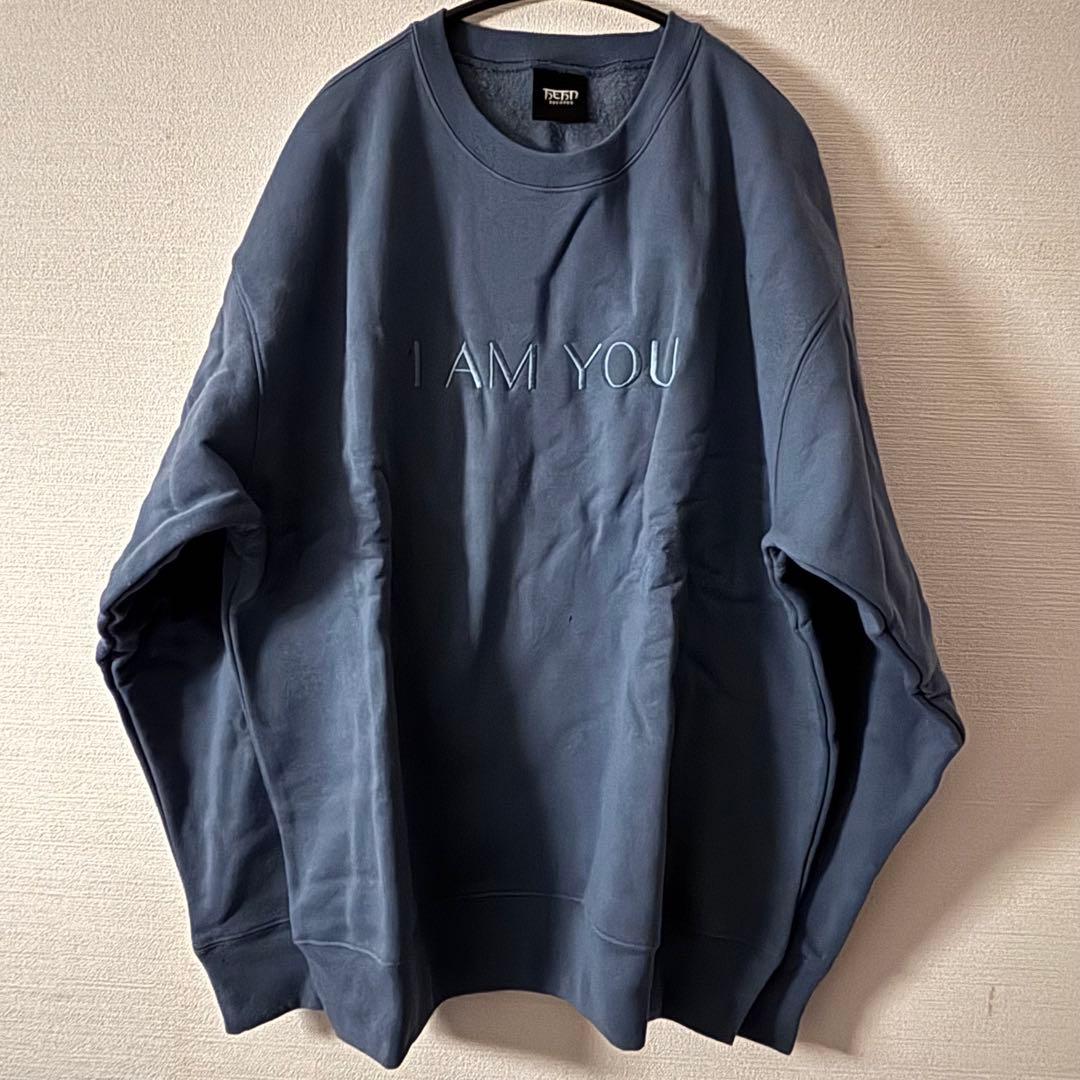 藤井風　I AM YOU スウェット　ブルー　L