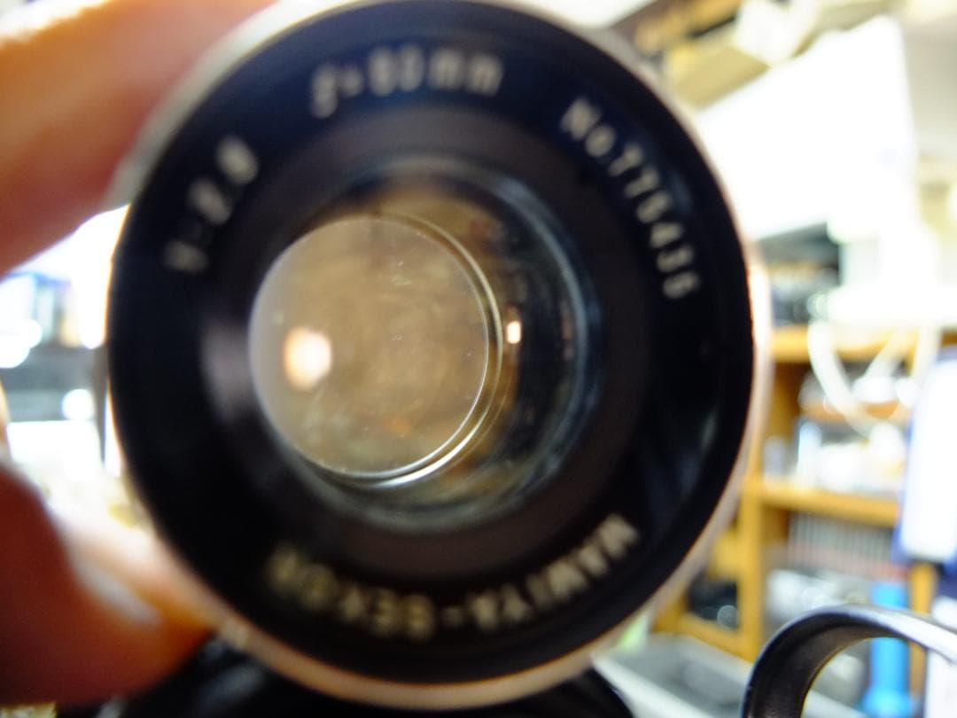 【実写確認済整備品】マミヤC220プロフェッショナル／セコール80mmf2.8付