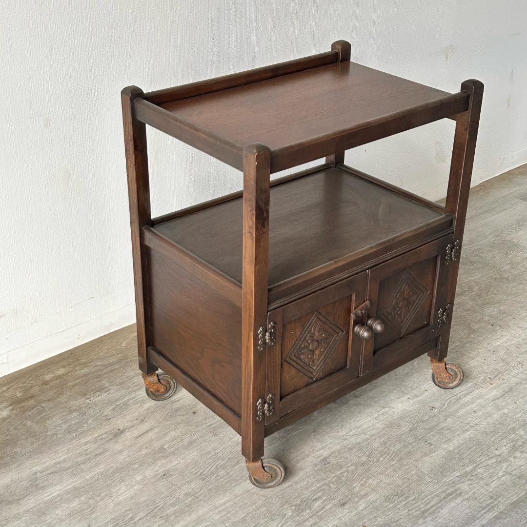 イギリス アンティーク 家具 ティー トローリー 1930年頃 616A