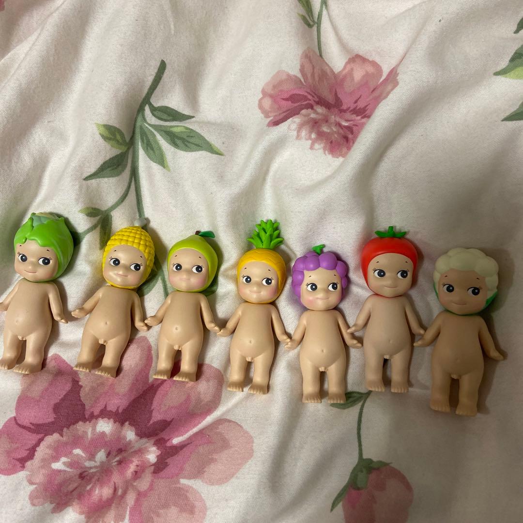 ソニーエンジェル 野菜・フルーツ人形8体セット