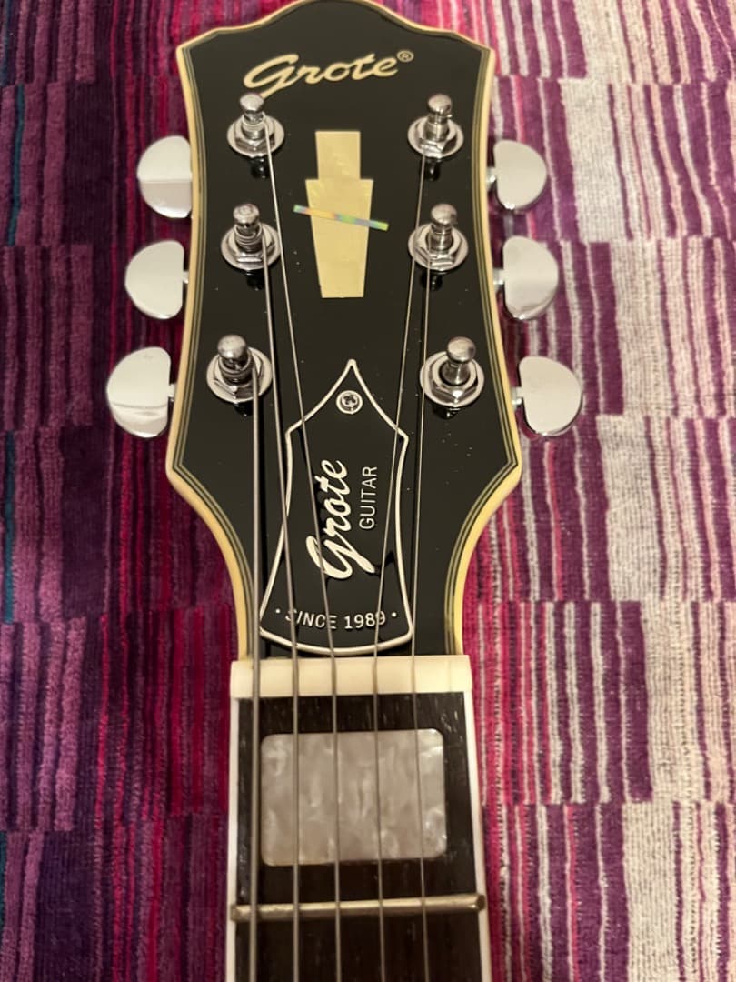 ギター GROTE 335 style jazz Electric Guitar wit