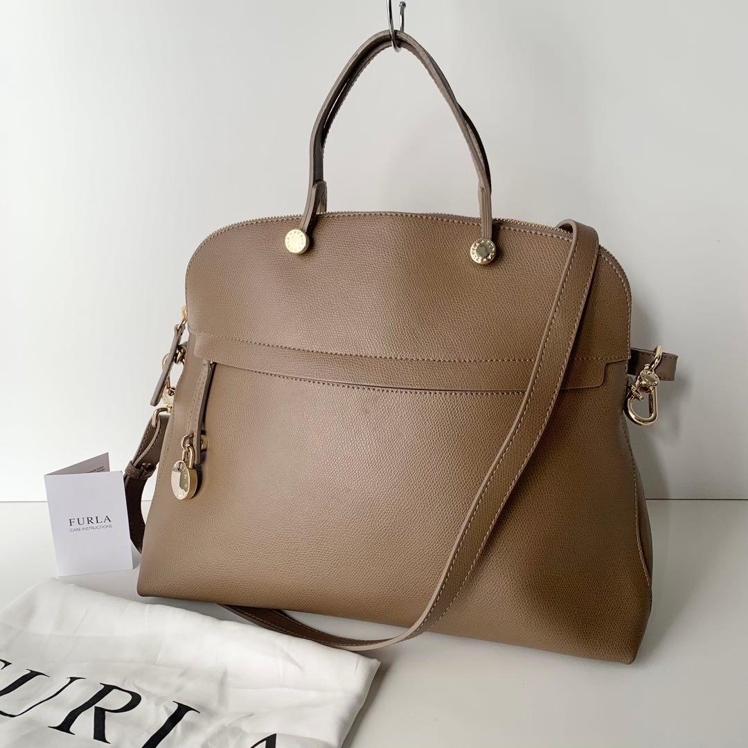 【FURLA】フルラ　パイパー L ショルダーバッグ　トートバッグ　2way