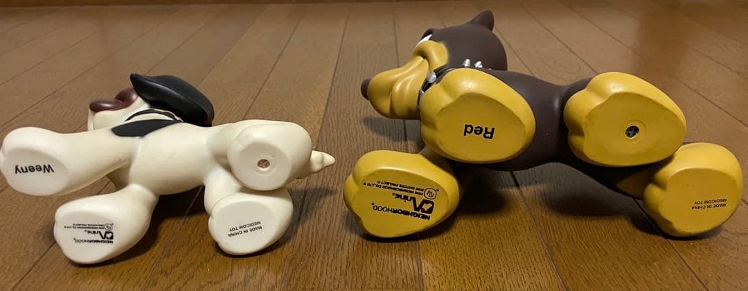 NEIGHBORHOODネイバーフッド×メディコムトイ 犬のフィギュア2体セット