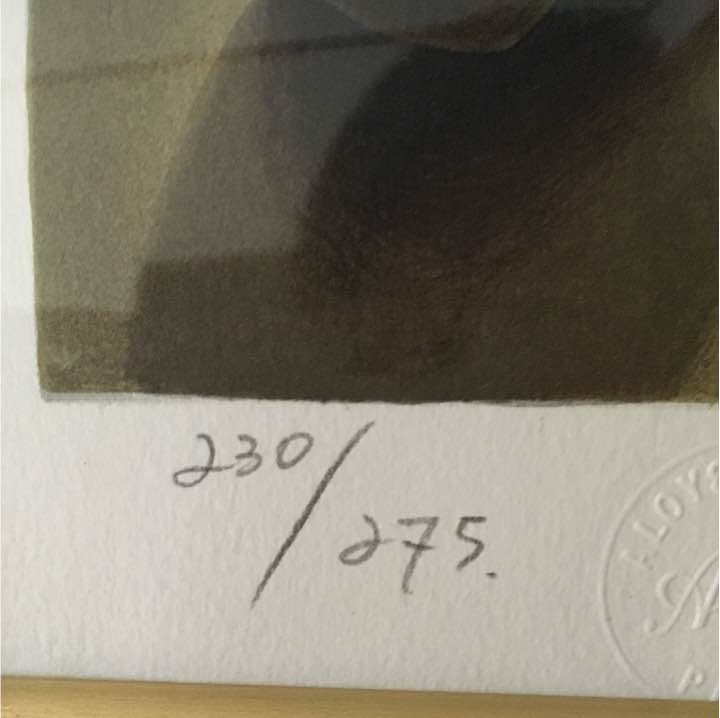 絵画、リトグラフ