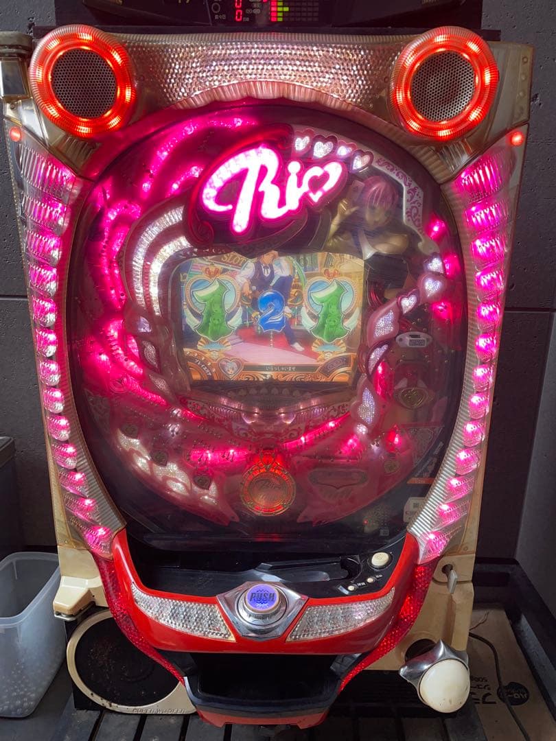 CRパチンコリオM5AZ Rio 実機データカウンター、鍵付き　ブラックジャック