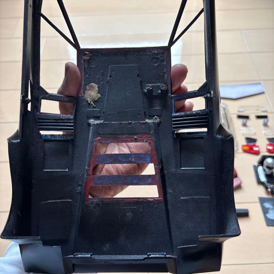 タミヤラジコン　カウンタック　ビンテージ　サーボ、受信機　無断変速付き　ジャンク