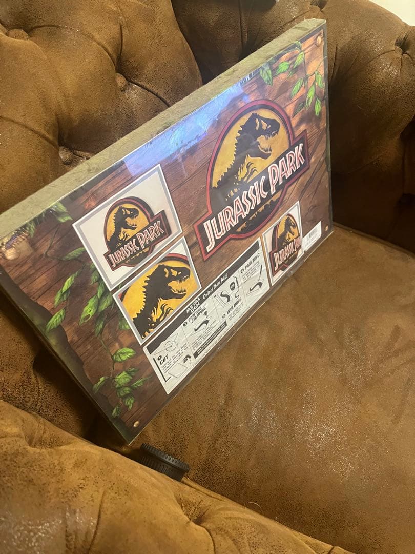 ジュラシックパーク　大型メタルサイン　希少