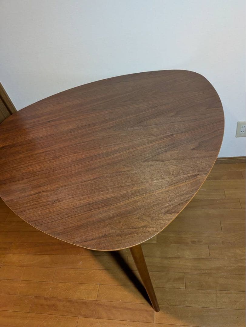 ■送料込■NOCE ダイニングテーブル 北欧家具 三角食卓デスクウォールナット