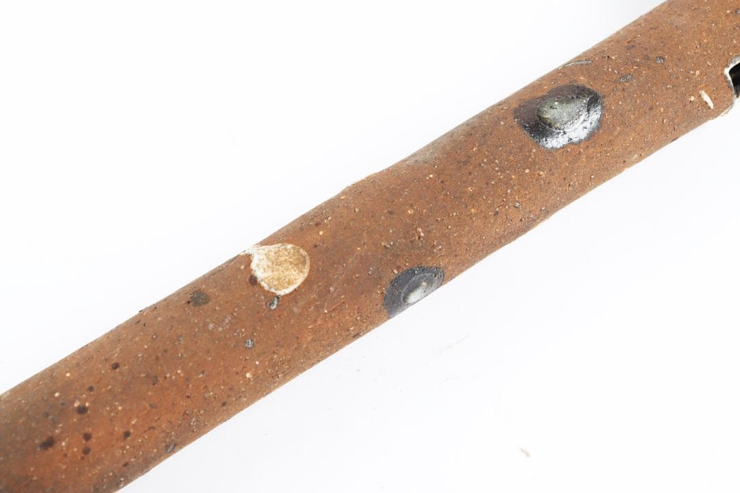 宮澤章 益子作家 焼〆掛花入 共箱