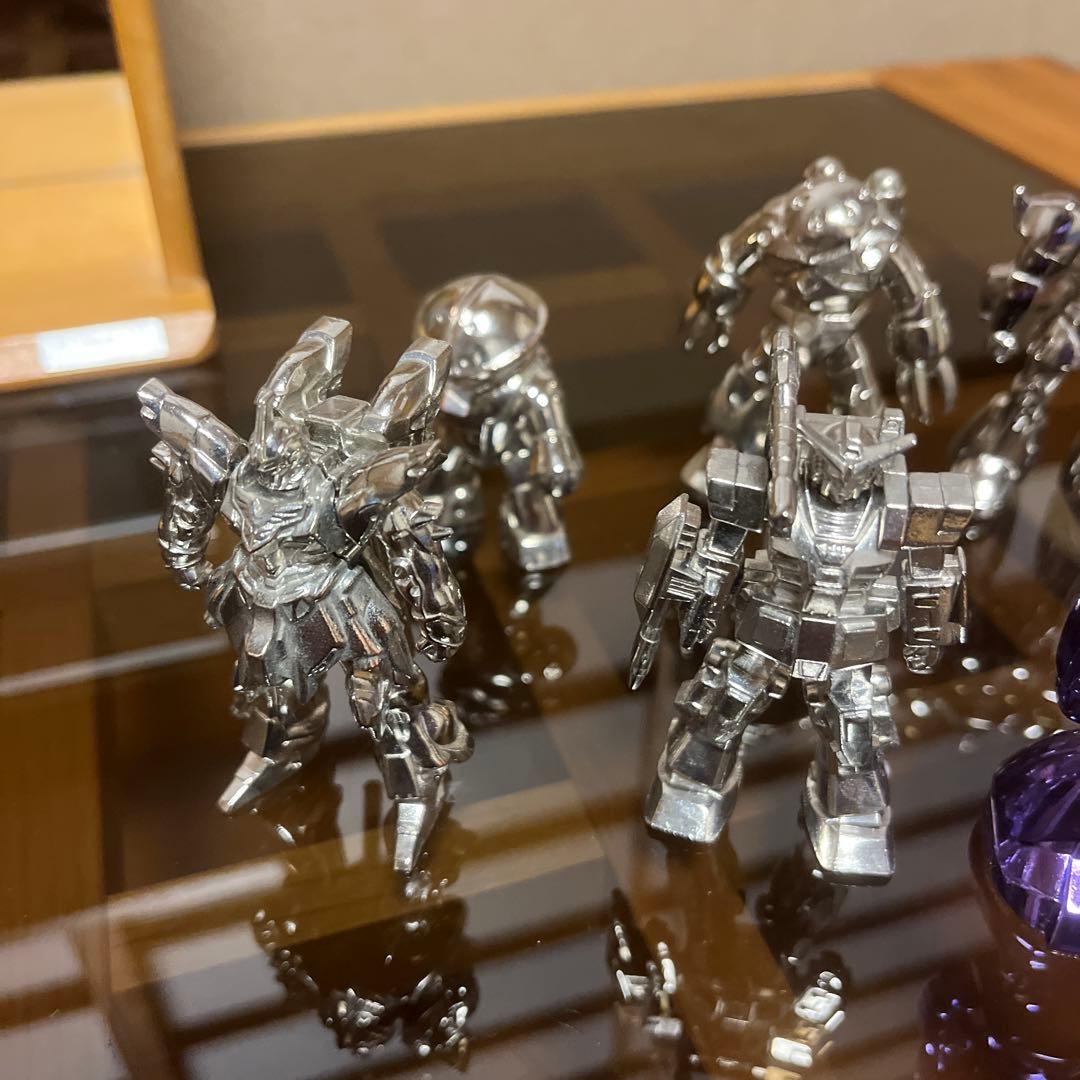 最終値引【廃盤品:大レア】超合金の塊　ガンダム　7種セット　コレクションケース付