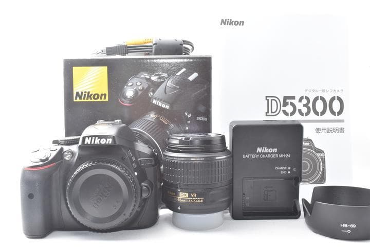 【元箱付き】ニコン Nikon D5300 デジタル一眼レフカメラ