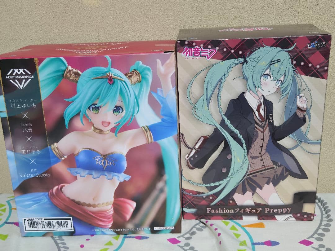 【新品未開封】★初音ミク プライズフィギュア 7つセット★