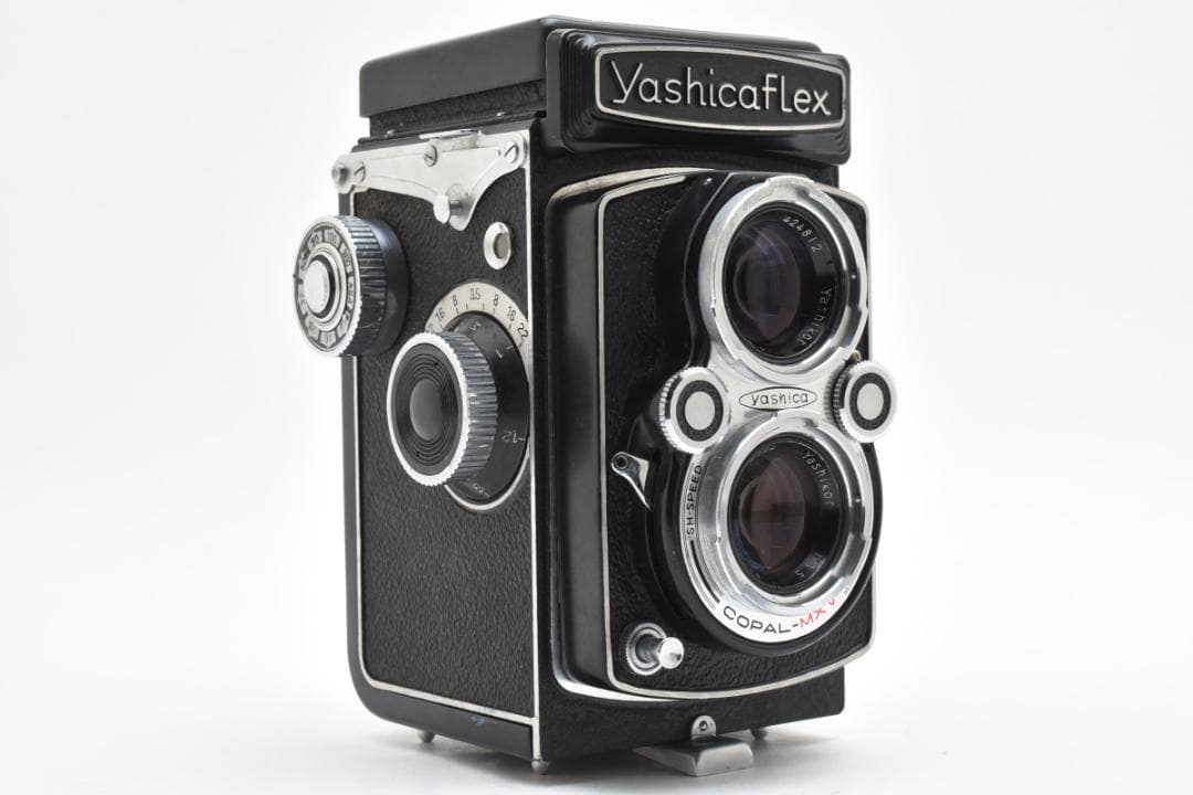 動確済 ヤシカ Yashicaflex NewB 80mm F3.5 #607