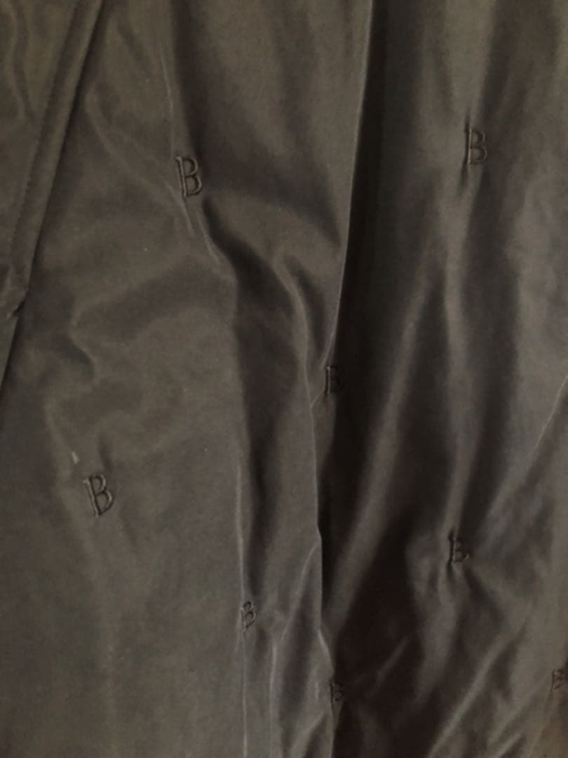 バーバリー ロングコート 総柄 黒