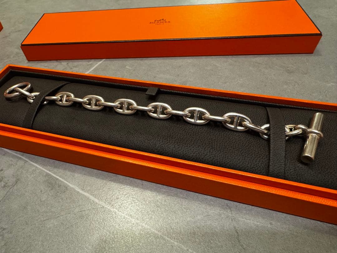 【格安】HERMES エルメス シェーヌダンクル MM16 ブレスレット