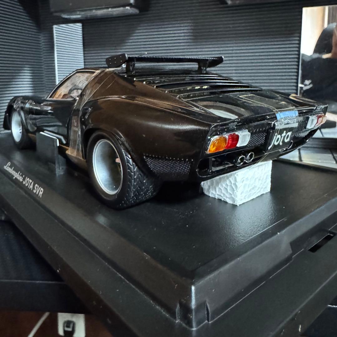 絶版未展示品 京商 1/18 ランボルギーニ イオタ SVR ブラック