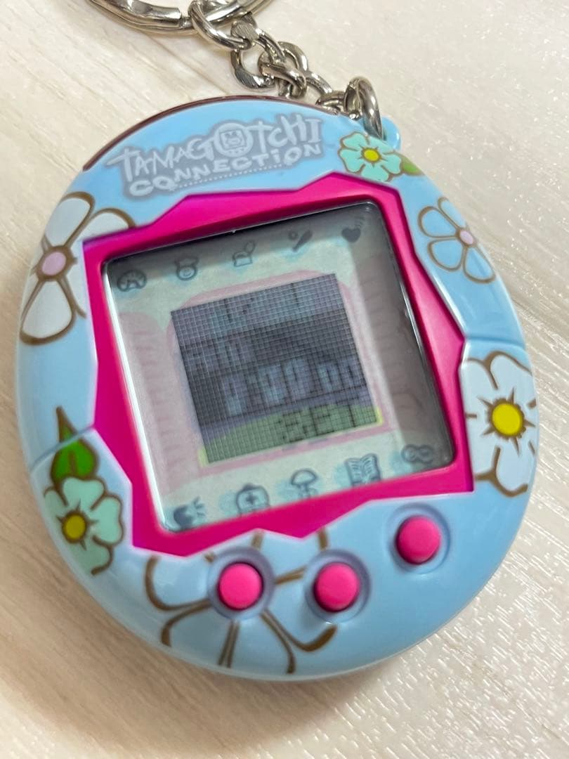 【動作確認済み】たまごっちコネクション V２　【花柄】海外限定品・日本未発売品