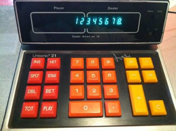60'S 70'S ヴィンテージ 美品 LED 電卓  Unisonic 21