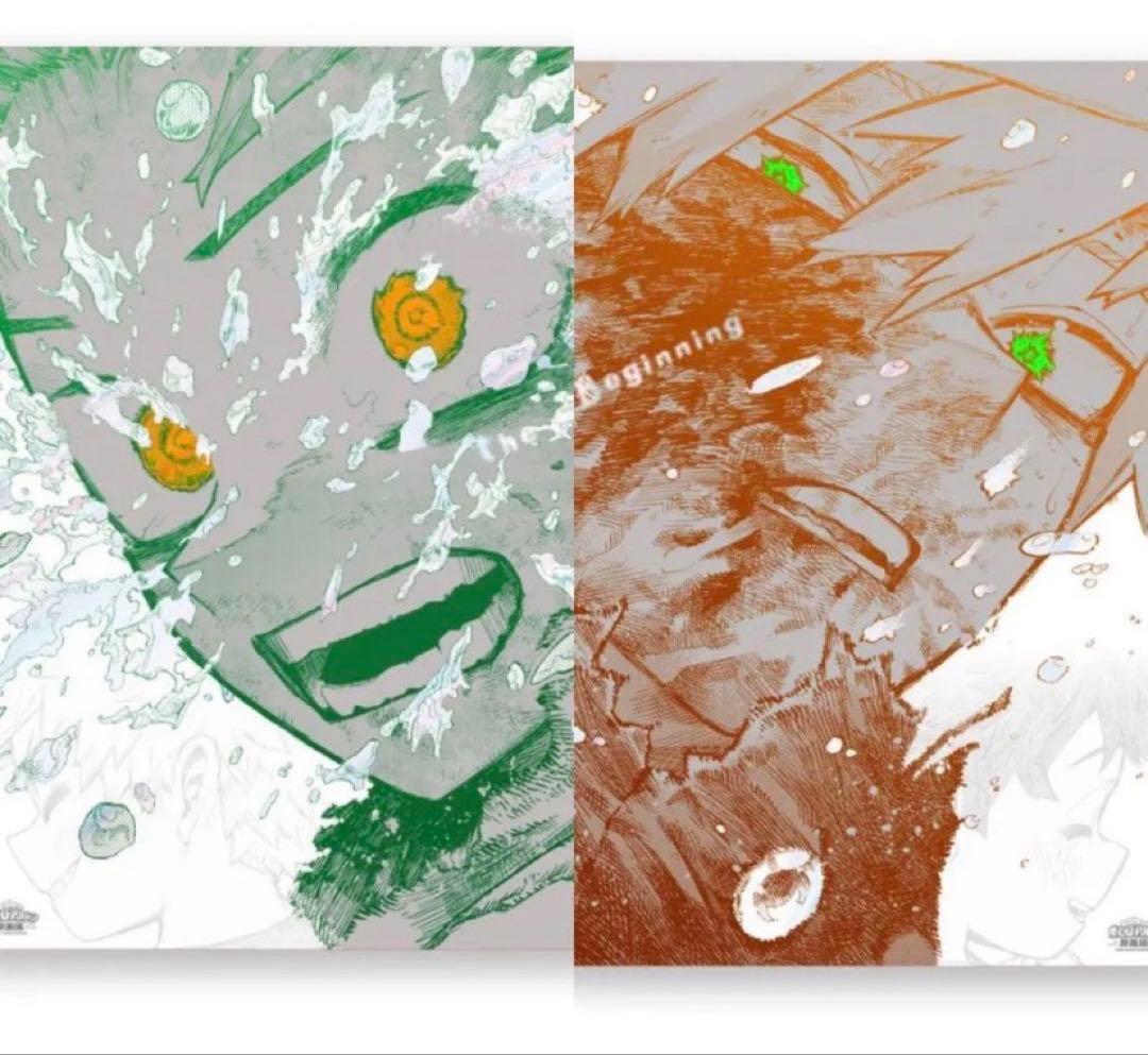 f*し様 ヒロアカ ポスター 原画展