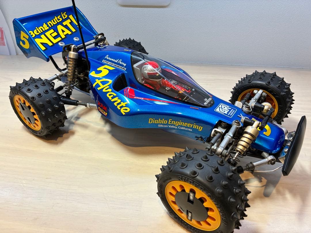 tamiya アバンテ フルセット　当時物最初期品　レストア済み