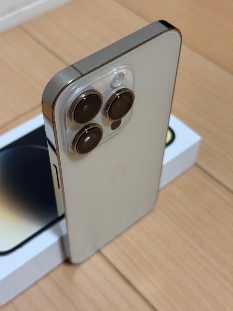 iPhone 14 Pro ゴールド　128GB 電池85%