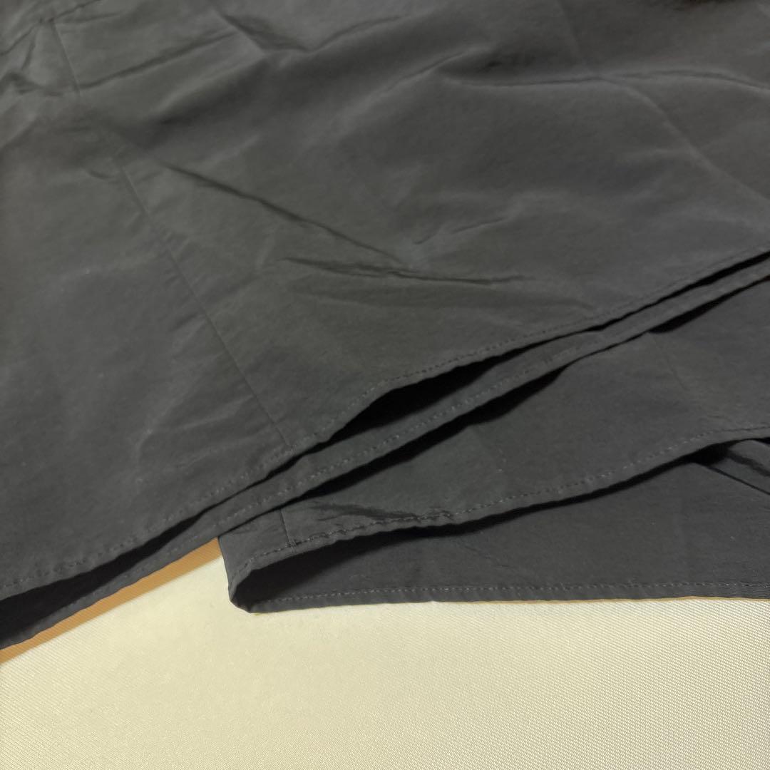 LOHEN ローヘンハイカウントグログランスカートパンツ黒