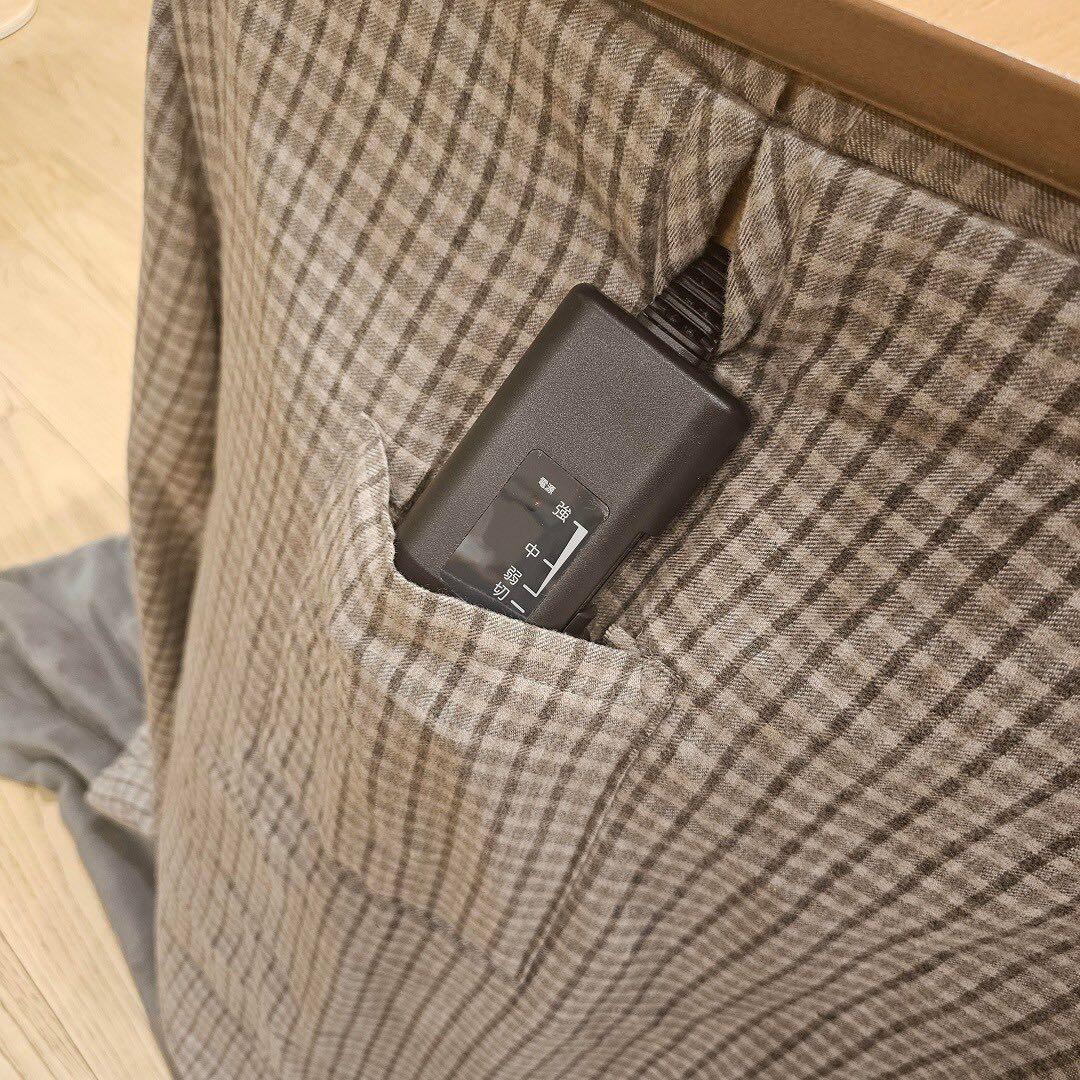 無印　デスク　こたつ　ナチュラル／ＭＪ‐ＤＫ１‐Ｎ　こたつ布団付き