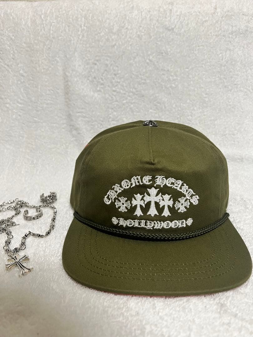 CHROME HEARTS オリーブキャップ