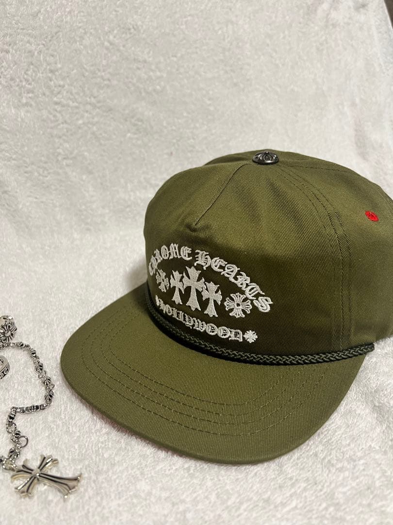CHROME HEARTS オリーブキャップ
