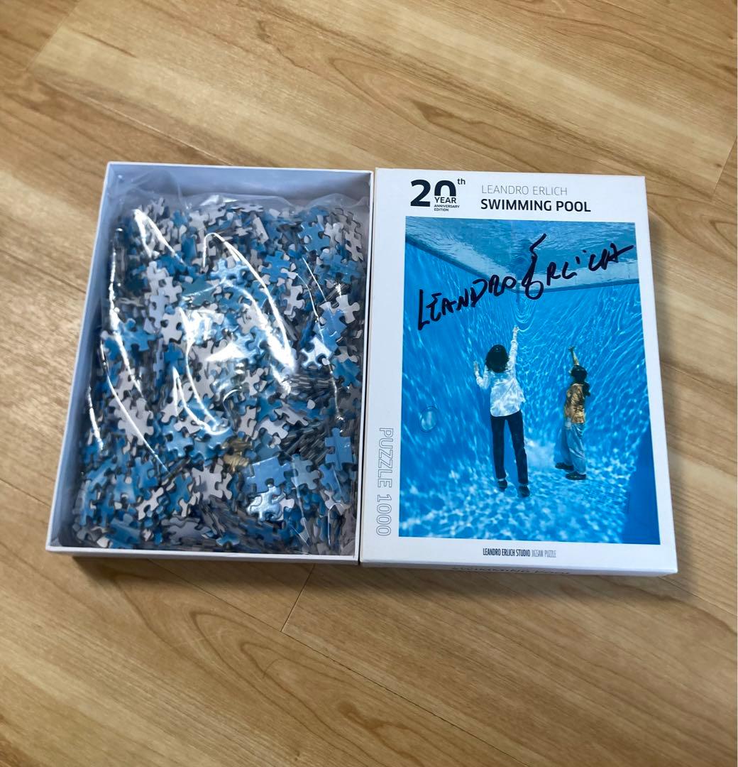 レアンドロエルリッヒ　直筆サイン入り　パズル