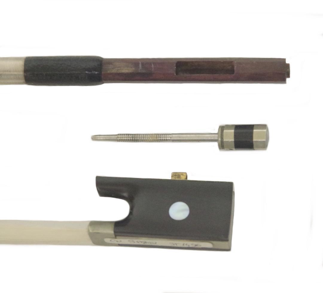 ヴァイオリン用モダンフレンチBOW☆61g ブラジルウッド Raffin鑑定書