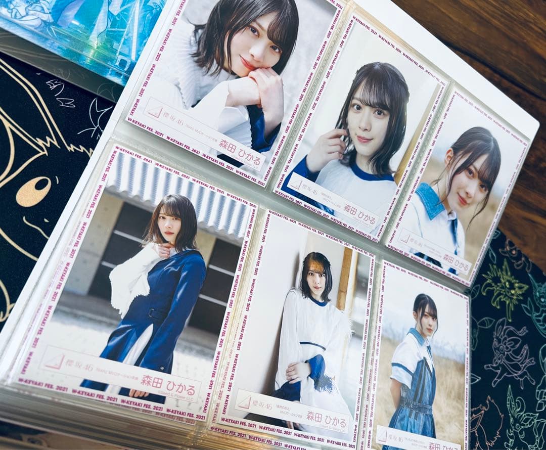 【櫻坂46】森田ひかる 生写真 126コンプ ケース付き