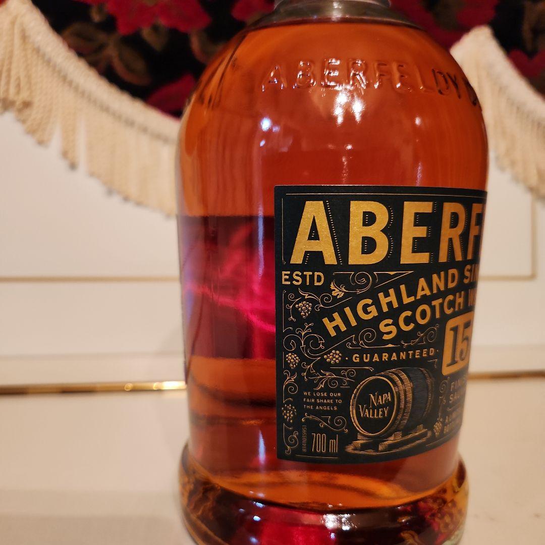 ABERFELDY 15年 ナパバレ－カスク 山崎75年 ! !