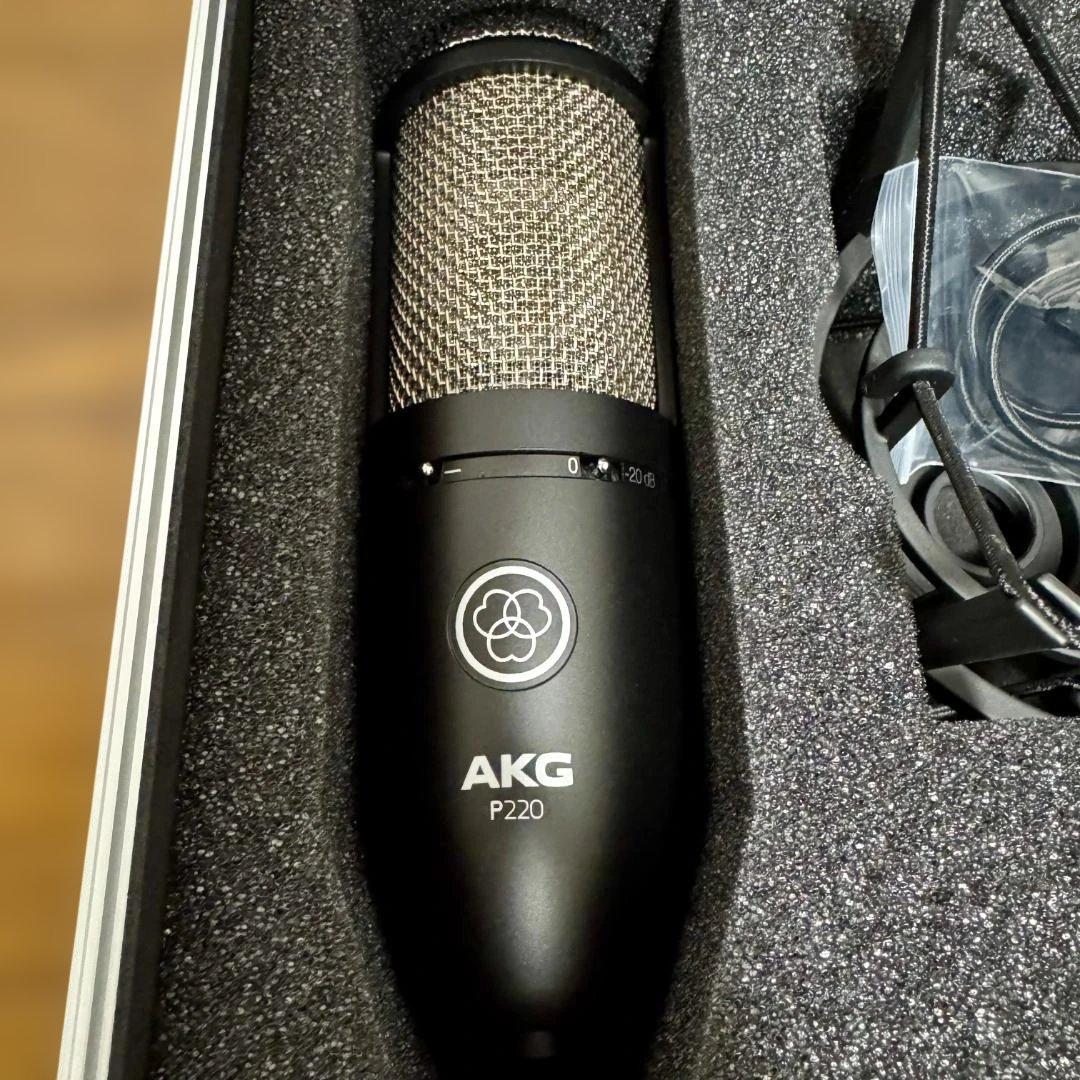 ひ*ま様 AKG P220 コンデンサーマイク