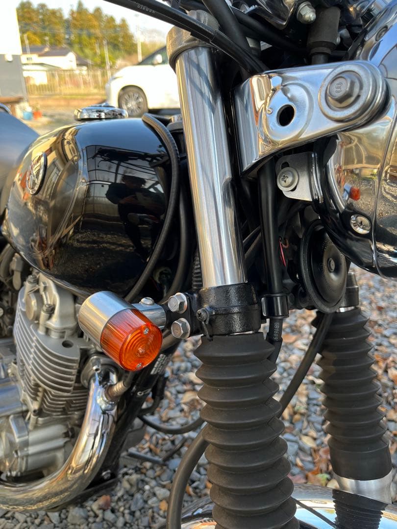 SR400用デイトナウインカー