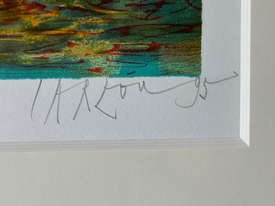 ジャン・カルズー『セレスの泉』(リトグラフ)