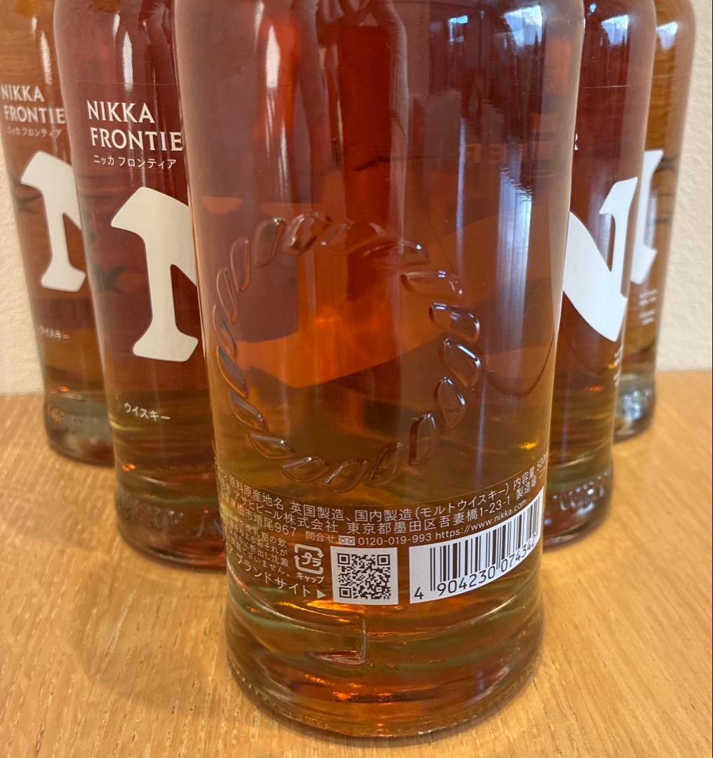 NIKKA FRONTIER ウイスキー　6本　ニッカ　フロンティア