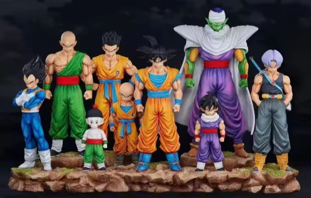 ドラゴンボール　集う超戦士たち　Z戦士　9体　フィギュア