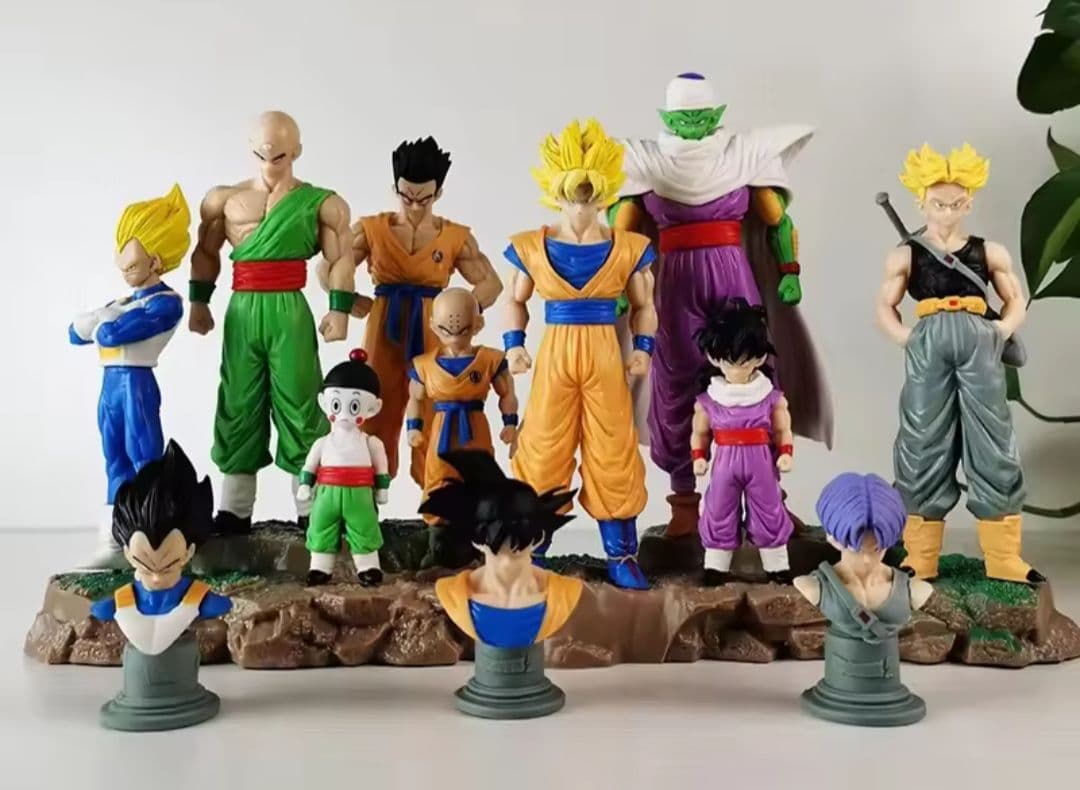 ドラゴンボール　集う超戦士たち　Z戦士　9体　フィギュア