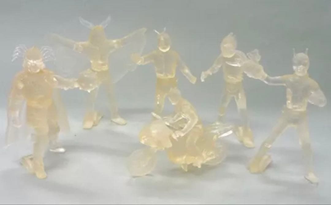 HG 仮面ライダー ヨロイ元帥登場編全6種 クリアバージョン キャンペーン当選品