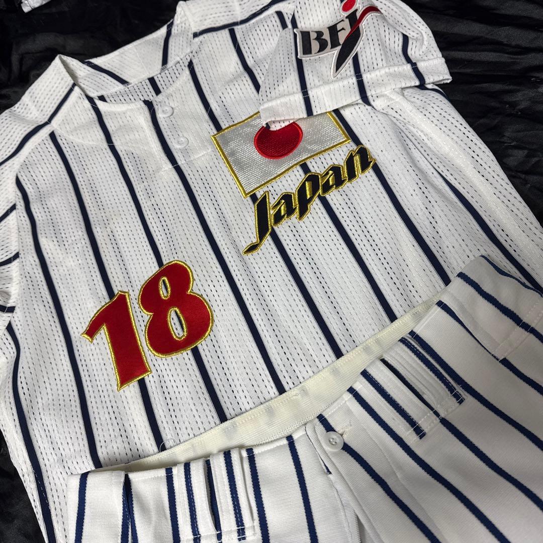 松坂大輔　シドニーオリンピック　オーセンティック ユニフォーム　上下　パンツ付