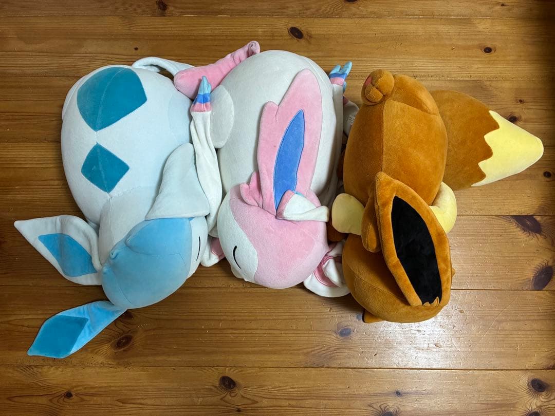 すやすやイーブイニンフィアグレイシア ぬいぐるみ イーブイコレクション2017