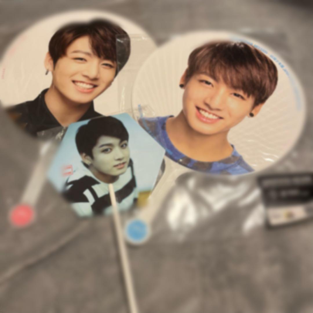 BTS JUNGKOOK うちわ 3枚セット