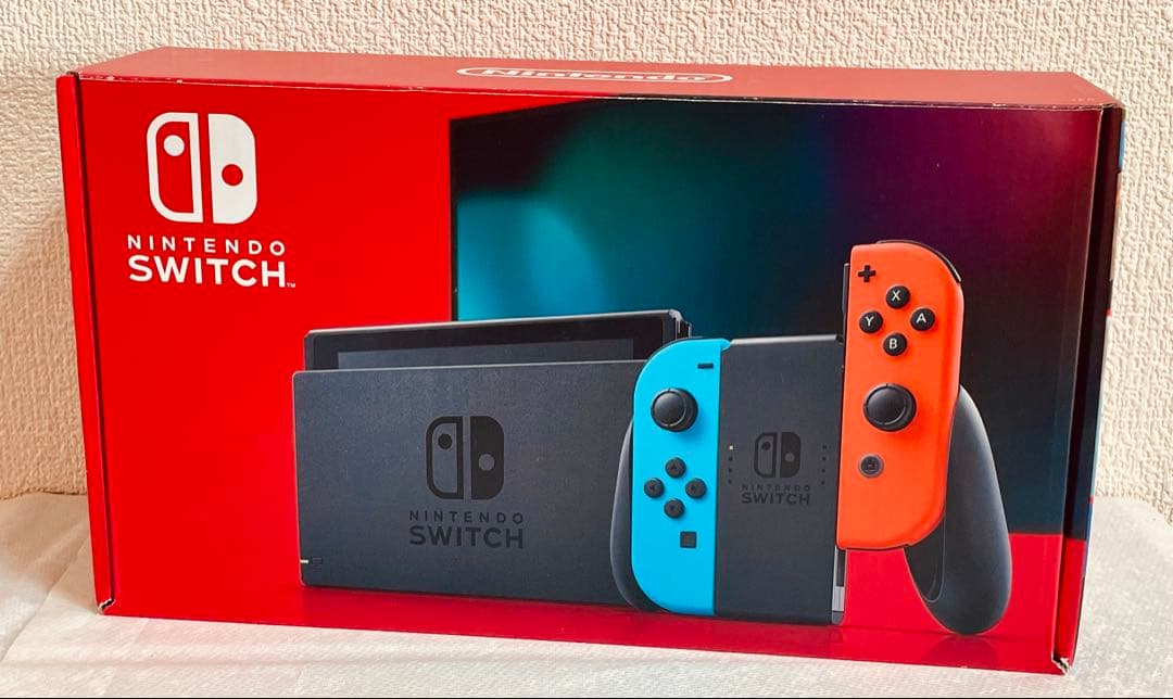 Switch本体一式2020年バッテリー強化モデル　ネオンブルーネオンレッド