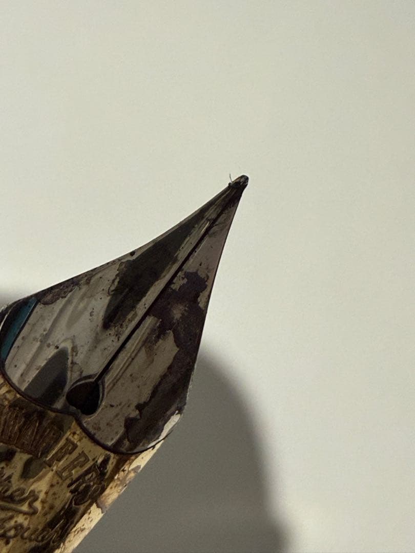 SHEAFFER Feather Touch 万年筆 レザーケース付き