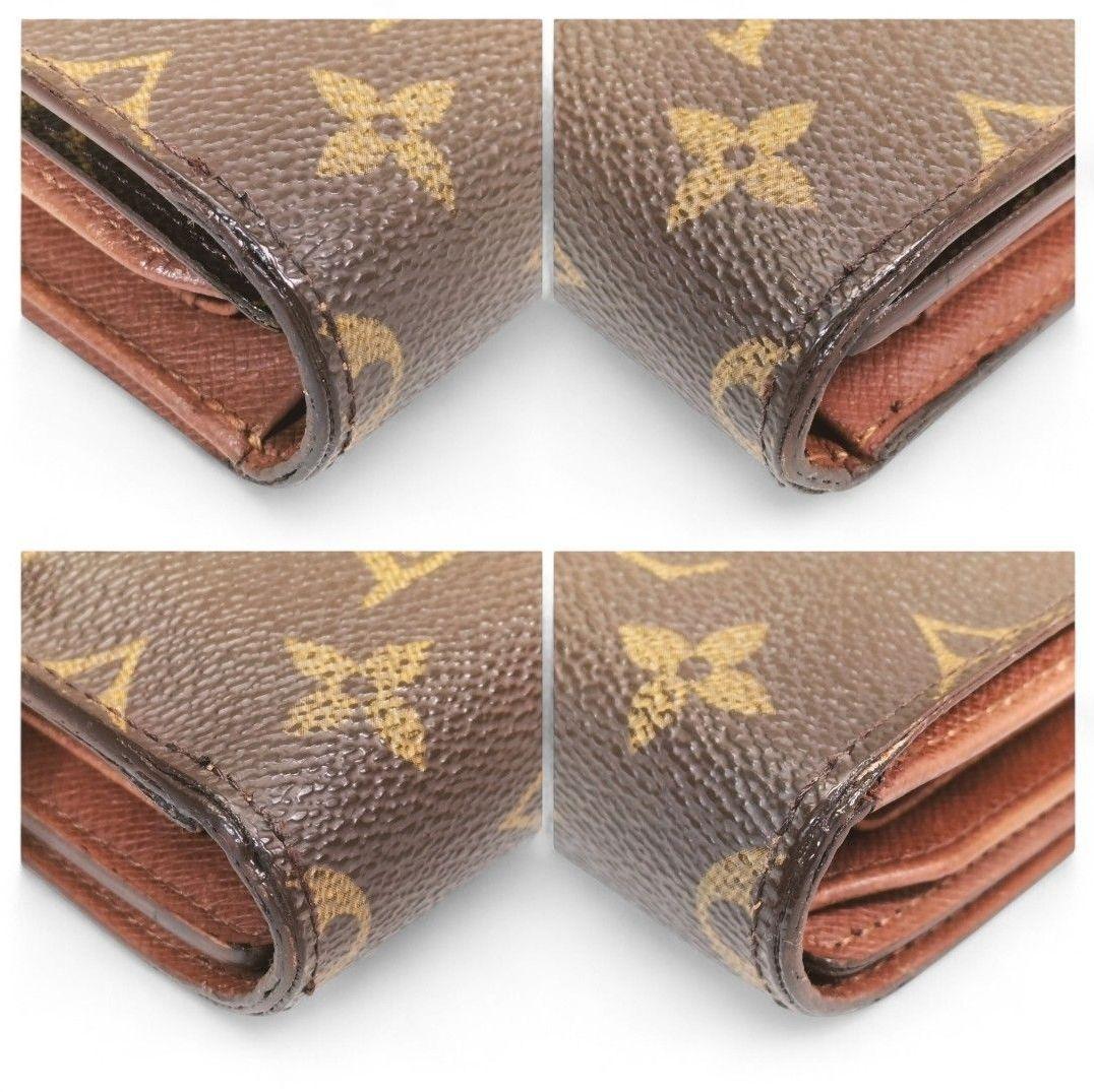 モノグラム ポルト トレゾール エテュイ パピエ 三つ折り 財布 ルイヴィトン