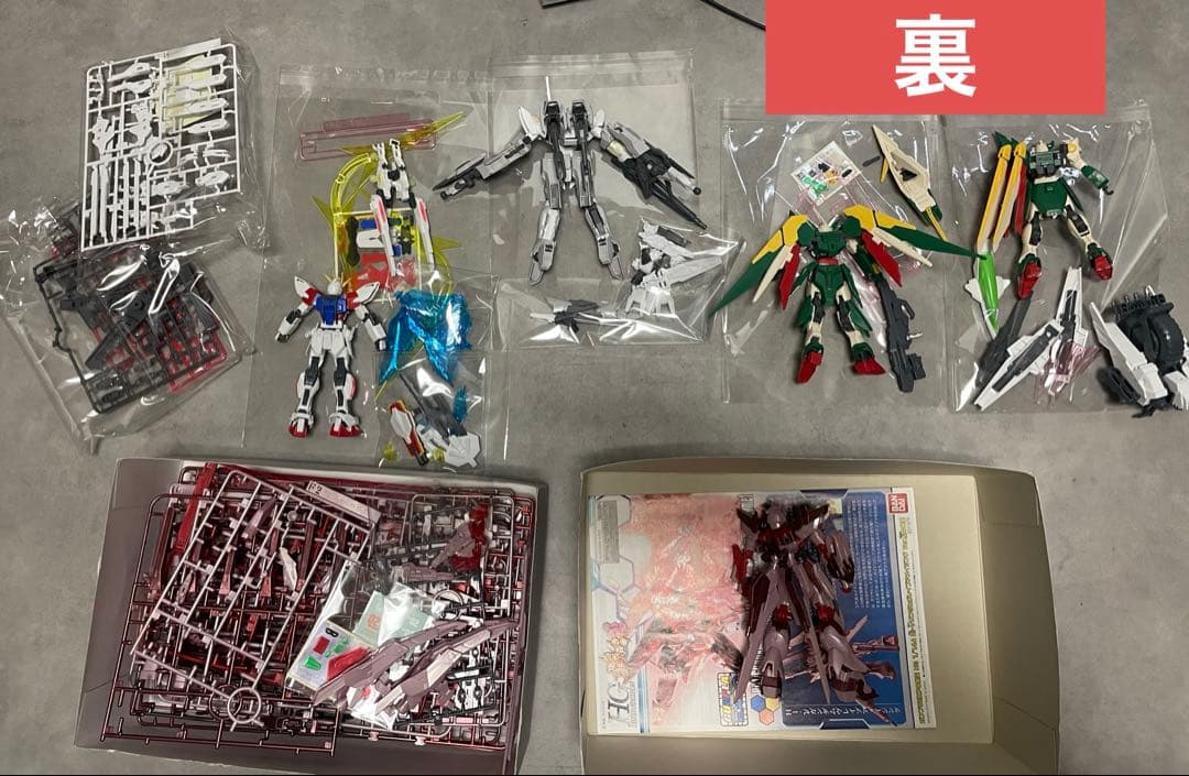 1/144ガンプラジャンク品&パーツまとめ売り　Hi-νガンダムヴレイブ他