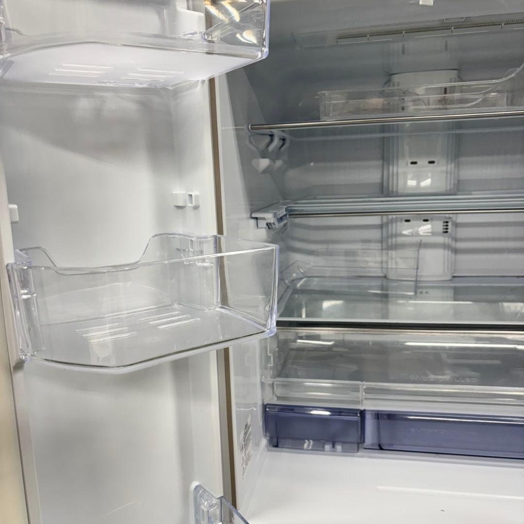 584 三菱　大型冷蔵庫　470L　400L強　小型　家庭用　自動製氷　きれい